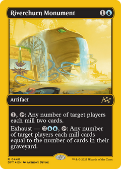 Riverchurn Monument (First-Place Foil) [Aetherdrift]-1