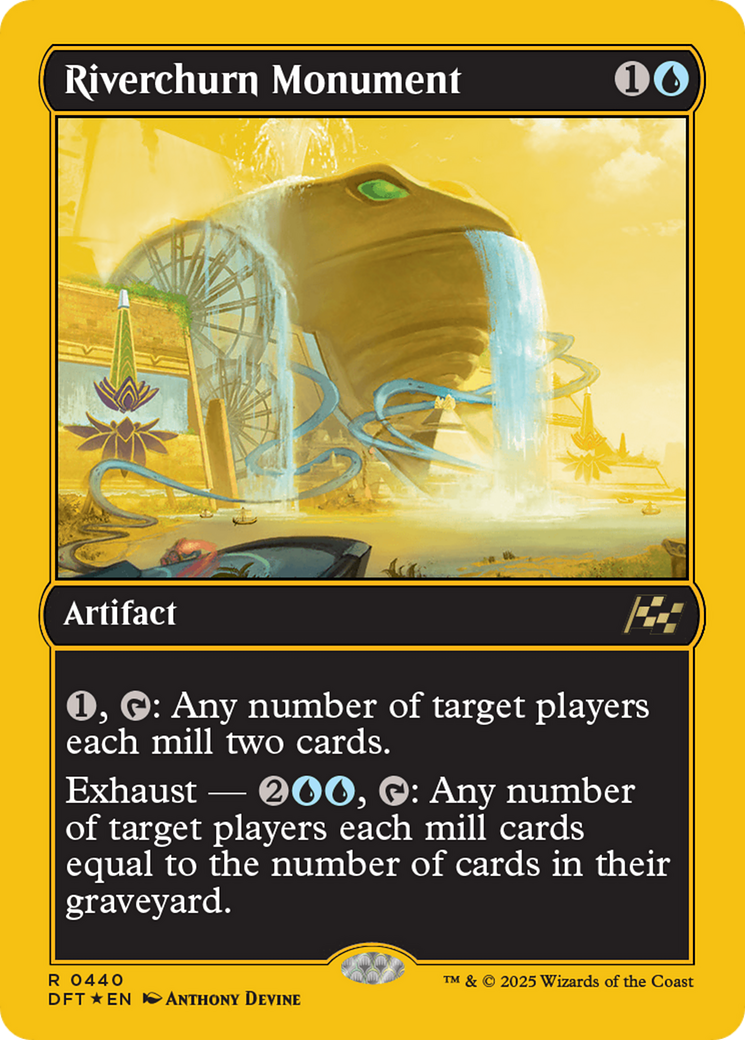 Riverchurn Monument (First-Place Foil) [Aetherdrift]-1