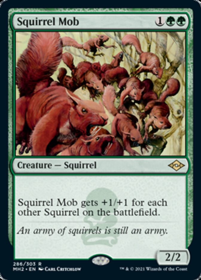 Squirrel Mob (Foil Etched) [Modern Horizons 2]-2