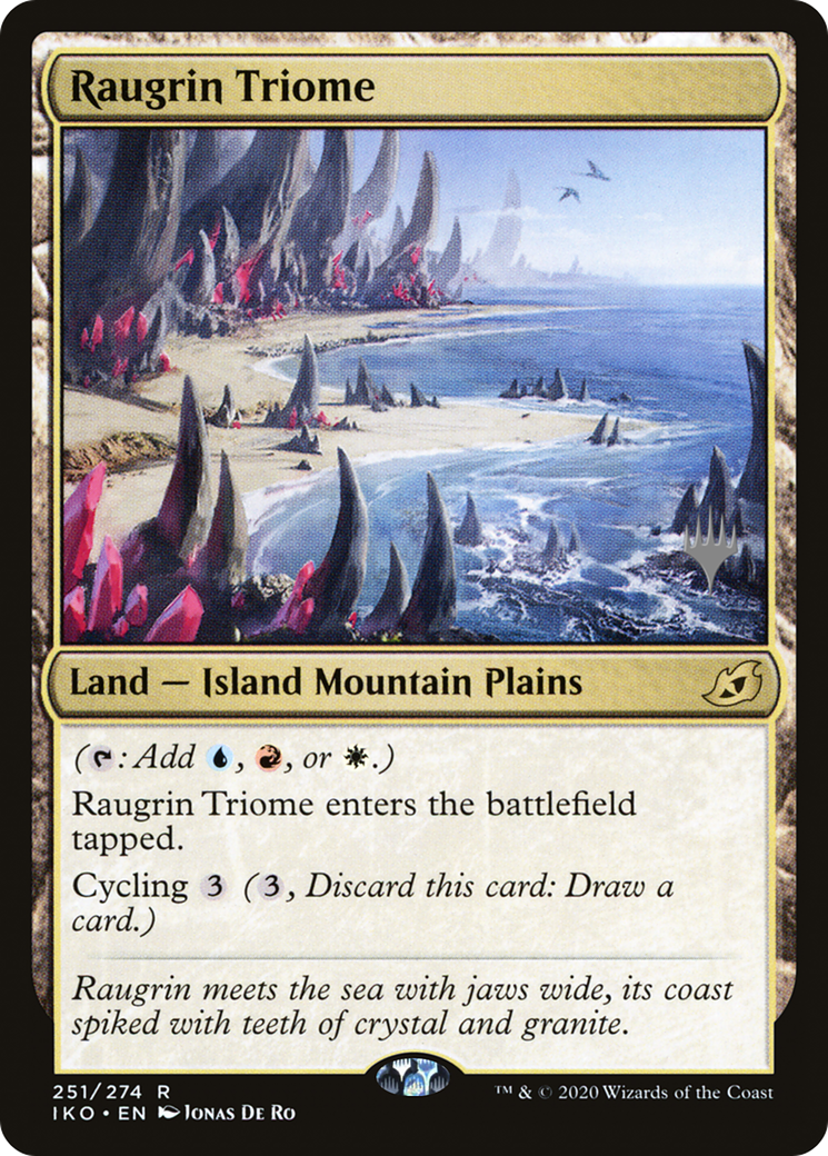 Raugrin Triome (Promo Pack) [Ikoria: Lair of Behemoths Promos]-1