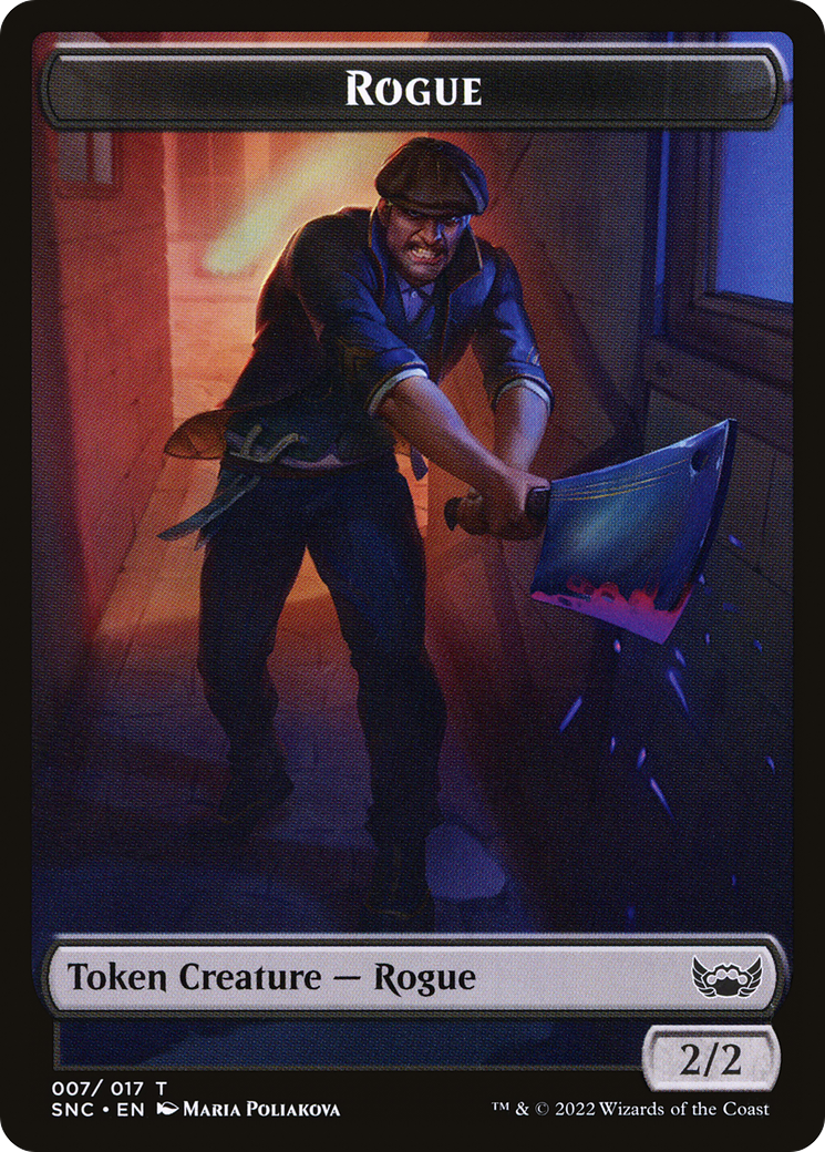 Rogue (TSNC-007) - Streets of New Capenna Tokens Foil-1