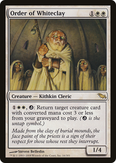 Order of Whiteclay [Shadowmoor]-1