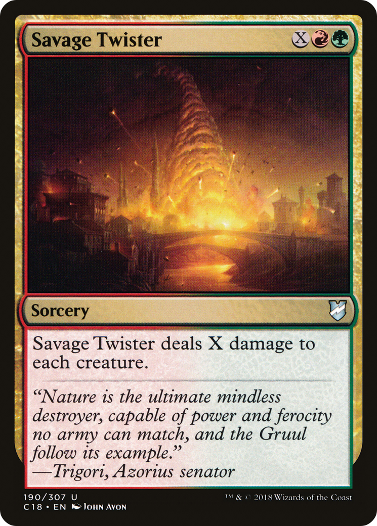 Savage Twister [Commander 2018]-1
