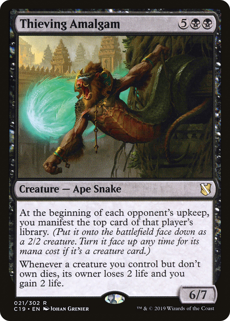 Thieving Amalgam [Commander 2019]-1