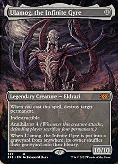 Ulamog, the Infinite Gyre (Borderless Alternate Art) [Double Masters 2022]-1