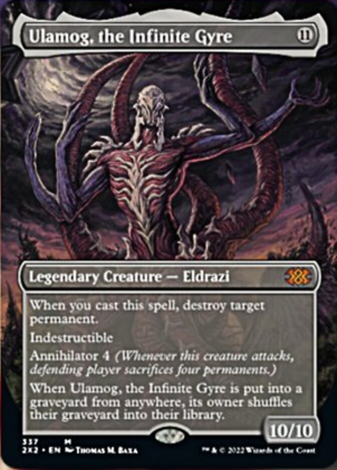 Ulamog, the Infinite Gyre (Borderless Alternate Art) [Double Masters 2022]-1