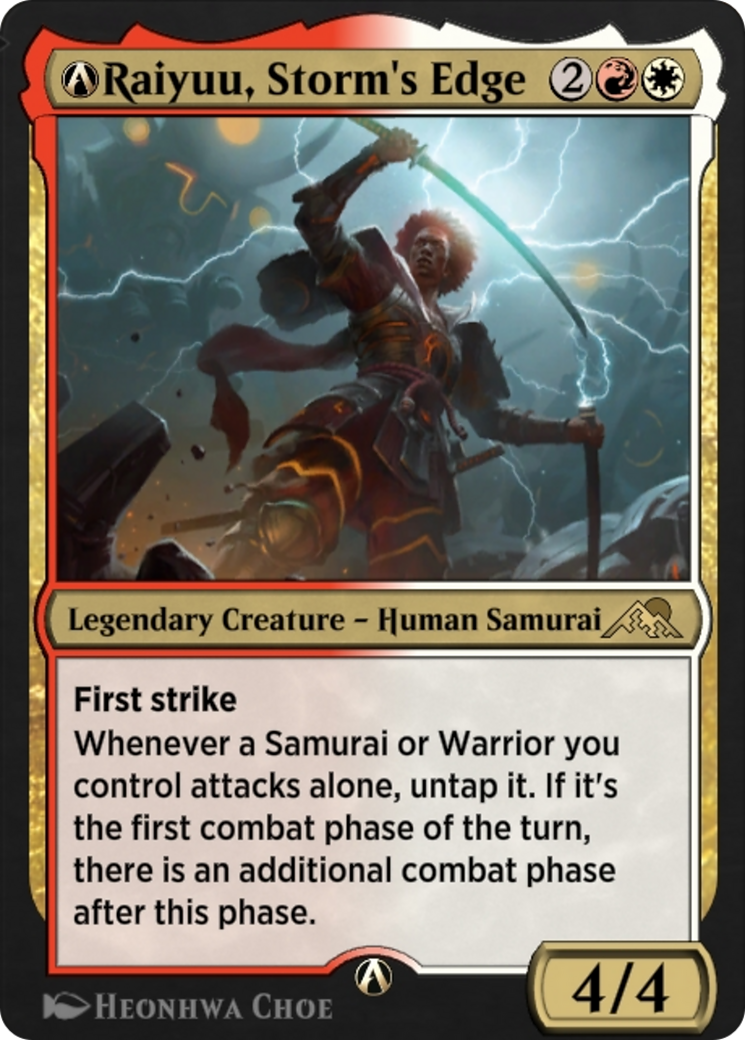 A-Raiyuu, Storm's Edge (NEO-A-232) - Kamigawa: Neon Dynasty-1