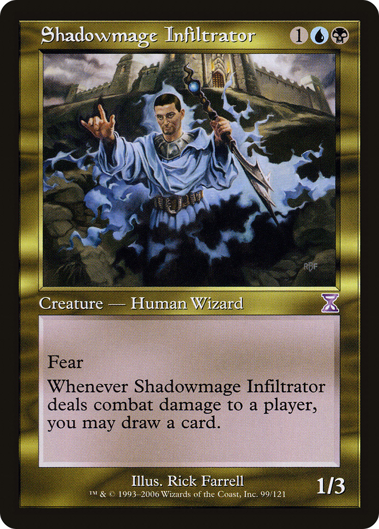 Shadowmage Infiltrator [Time Spiral Timeshifted]-1