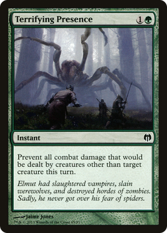 Terrifying Presence [Duel Decks: Heroes vs. Monsters]-1