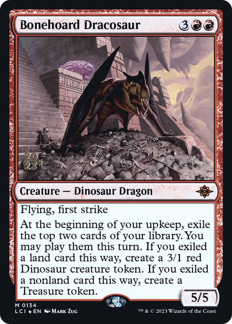 Bonehoard Dracosaur [The Lost Caverns of Ixalan Prerelease Cards]-1