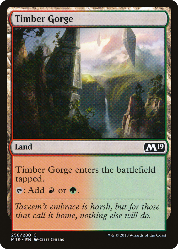Timber Gorge [Core Set 2019]-1