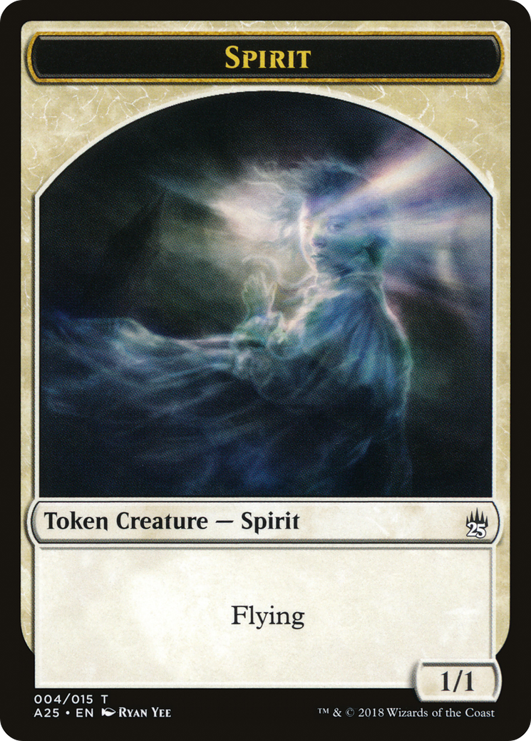 Spirit Token (004/015) [Masters 25 Tokens]-1