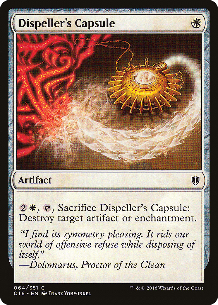 Dispeller's Capsule [Commander 2016]-1