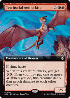 Territorial Aetherkite (Extended Art) [Aetherdrift Commander]-1