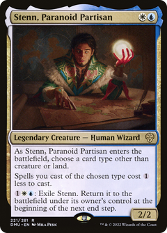 Stenn, Paranoid Partisan [Dominaria United]-1