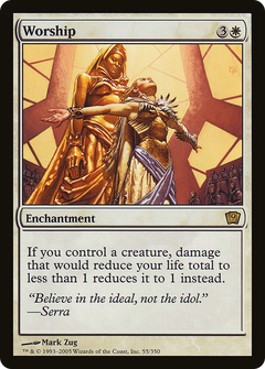 Worship (9ED-055) - 9th Edition Foil-1