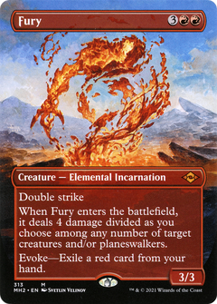 Fury (Borderless Alternate Art) [Modern Horizons 2]-3