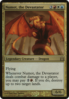 Numot, the Devastator (Oversized) [Commander 2011 Oversized]-1