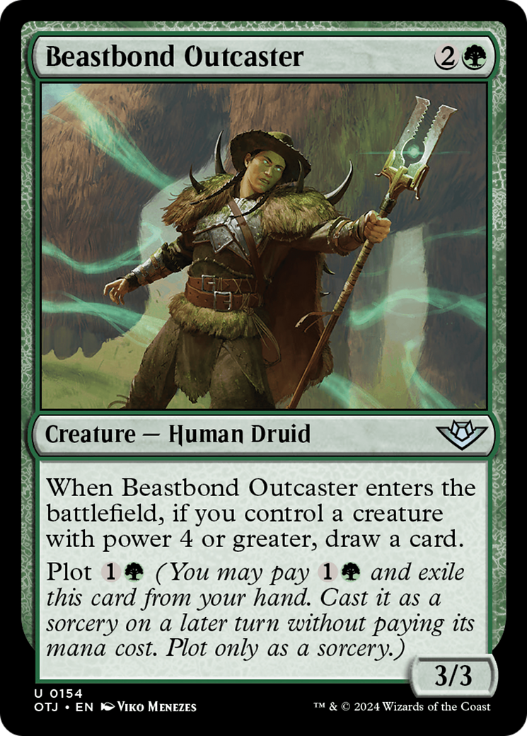 Beastbond Outcaster [Outlaws of Thunder Junction]-1