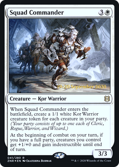 Squad Commander [Zendikar Rising Prerelease Promos]-1