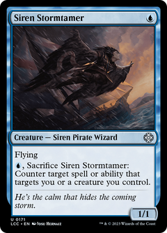 Siren Stormtamer [The Lost Caverns of Ixalan Commander]-1