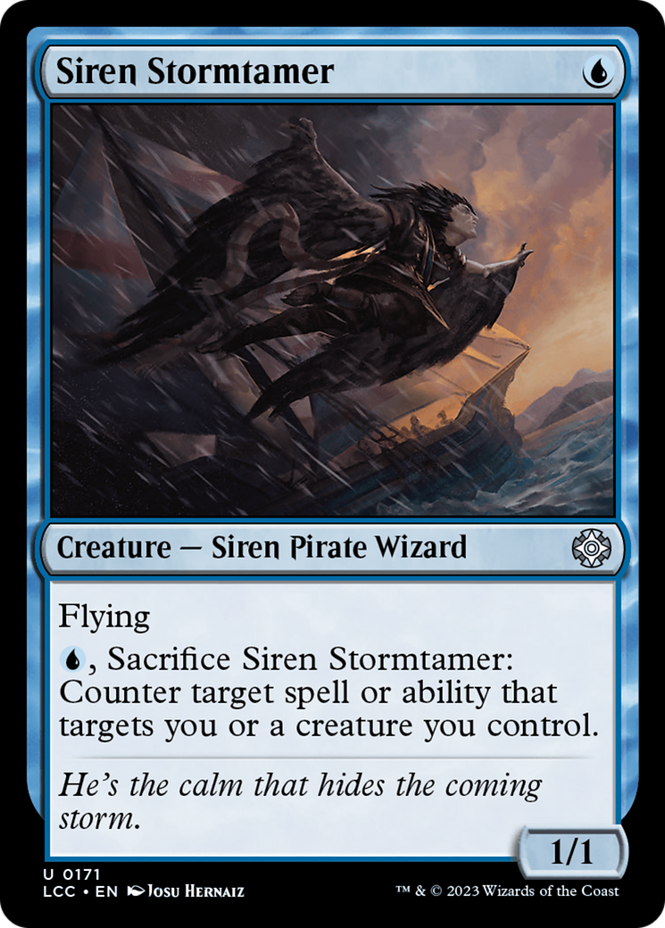 Siren Stormtamer [The Lost Caverns of Ixalan Commander]-1