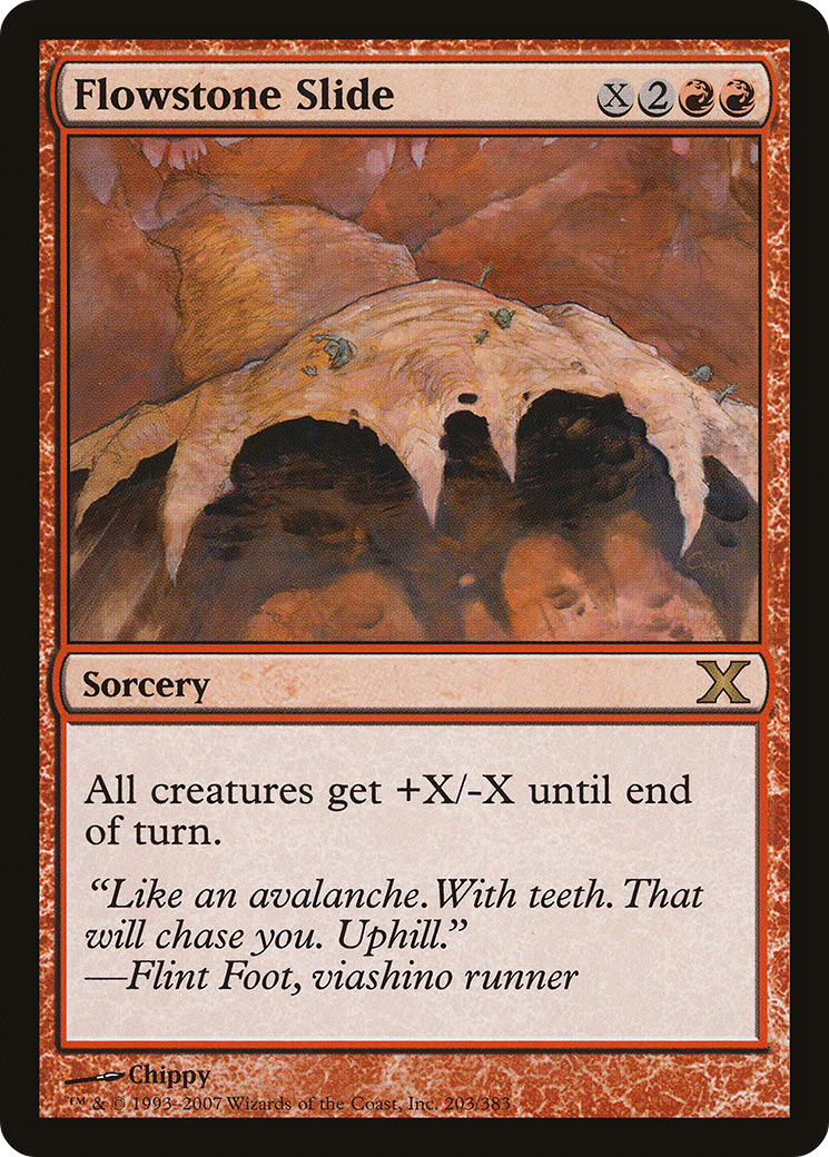 Flowstone Slide [Tenth Edition]-1
