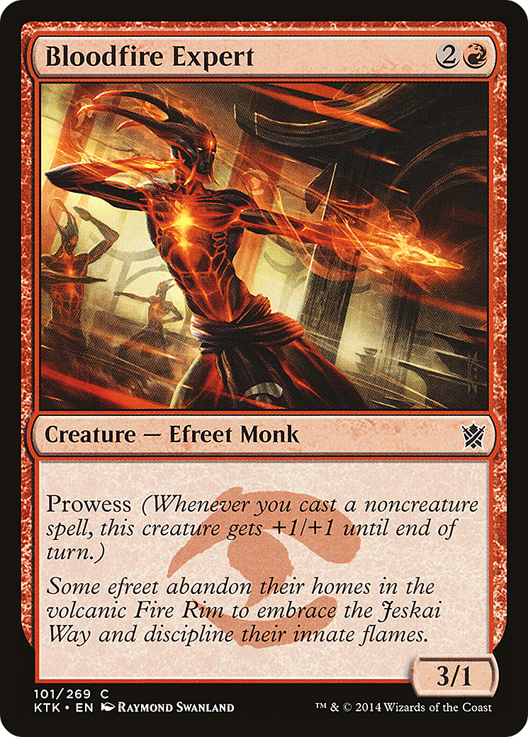 Bloodfire Expert [Khans of Tarkir]-1