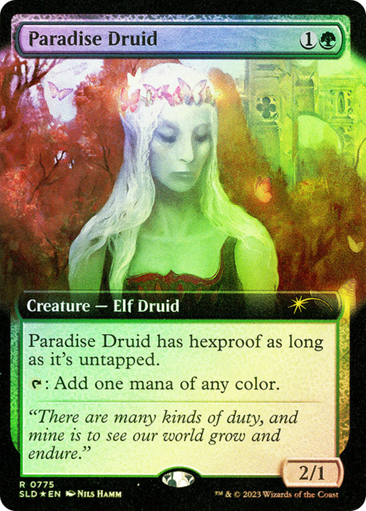 Paradise Druid (Extended Art) [Secret Lair Drop Series]-1
