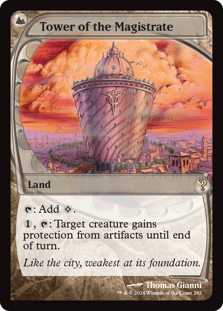 Tower of the Magistrate (Future Sight) [Mystery Booster 2]-1