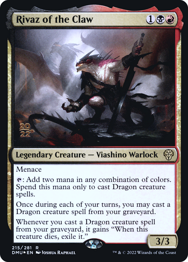Rivaz of the Claw [Dominaria United Prerelease Promos]-1