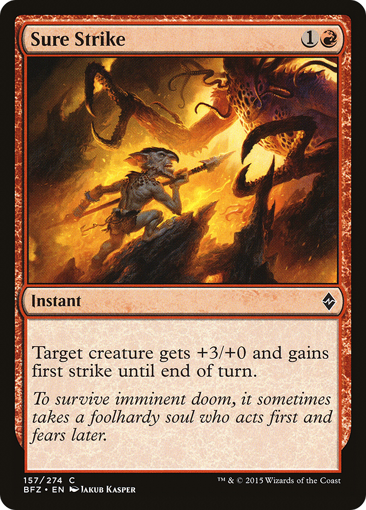 Sure Strike [Battle for Zendikar]-1