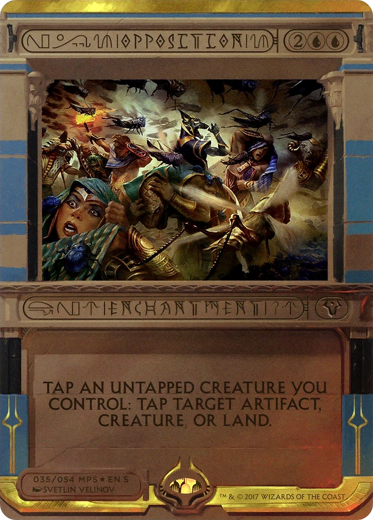 Opposition (Invocation) [Amonkhet Invocations]-1