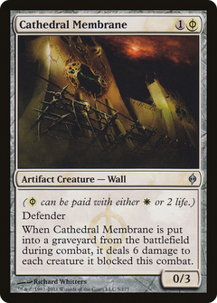 Cathedral Membrane [New Phyrexia]-1