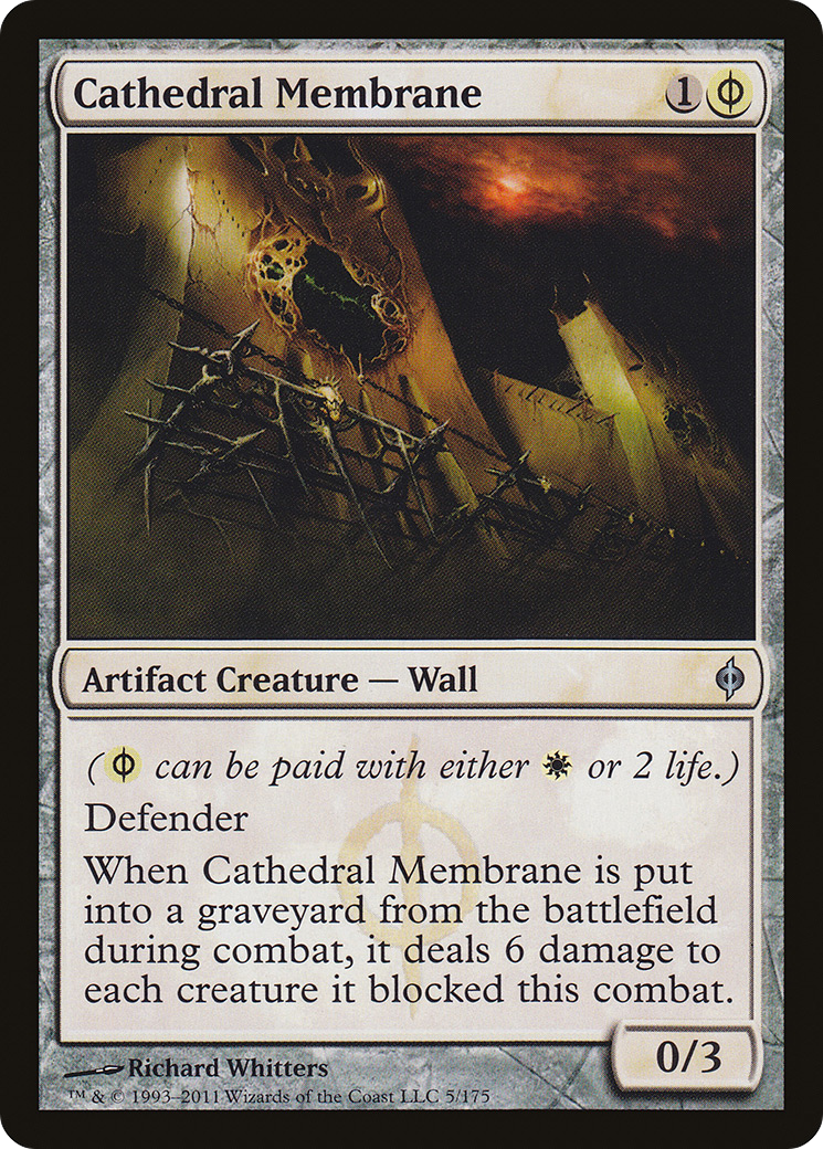 Cathedral Membrane [New Phyrexia]-1