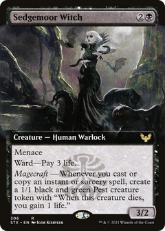 Sedgemoor Witch (Extended Art) [Strixhaven: School of Mages]-1