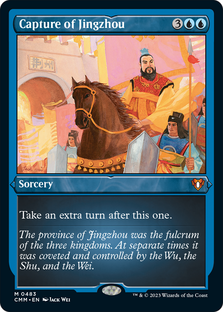 Capture of Jingzhou (Foil Etched) [Commander Masters]-1