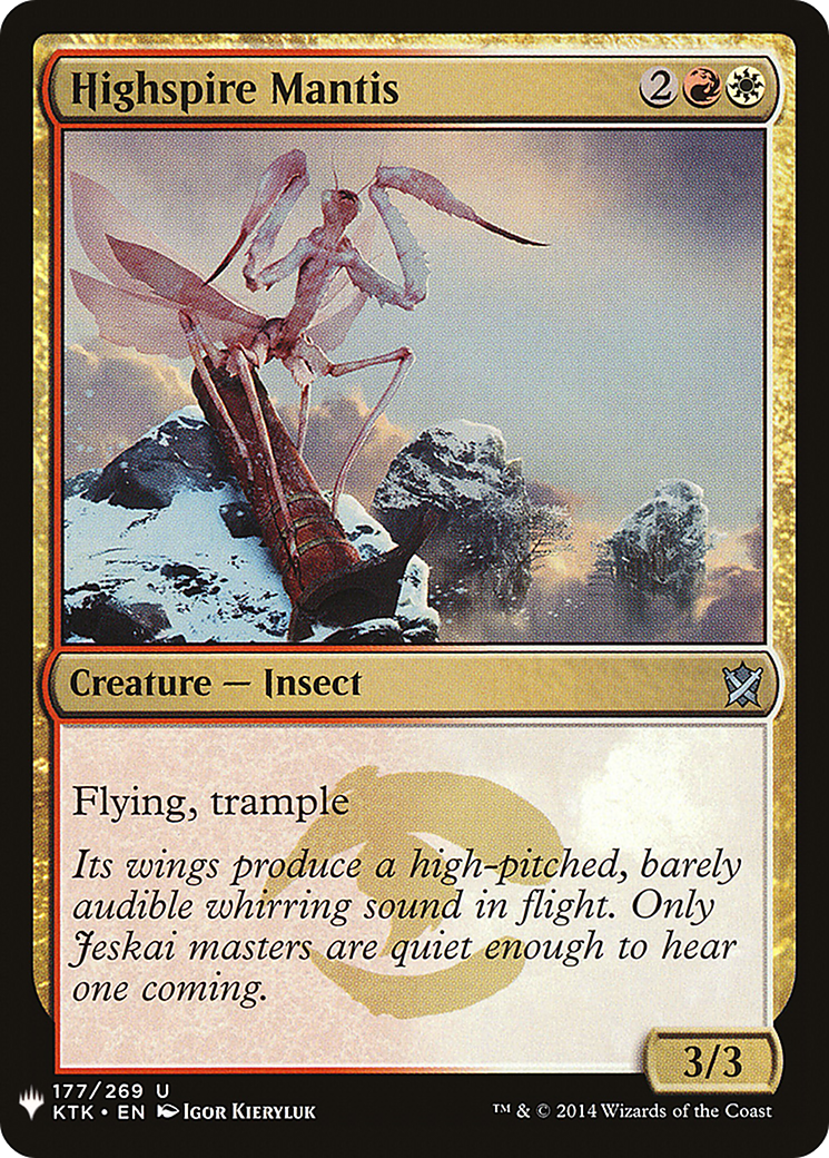 Highspire Mantis [Mystery Booster]-1