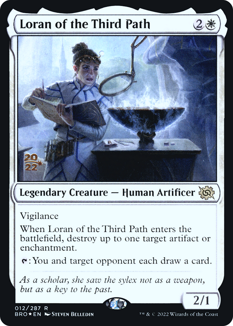 Loran of the Third Path [The Brothers' War Prerelease Promos]-1