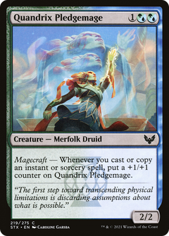 Quandrix Pledgemage [Strixhaven: School of Mages]-1
