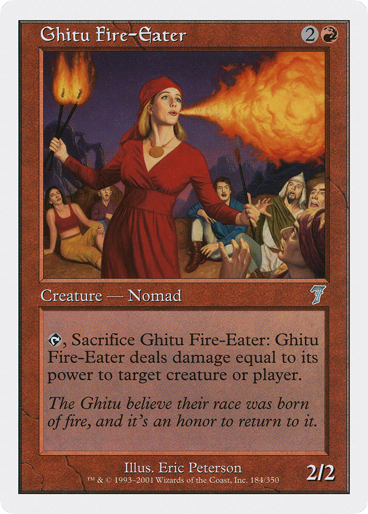 Ghitu Fire-Eater [Seventh Edition]-1