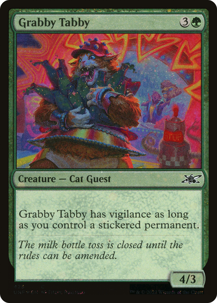 Grabby Tabby (Galaxy Foil) [Unfinity]-1