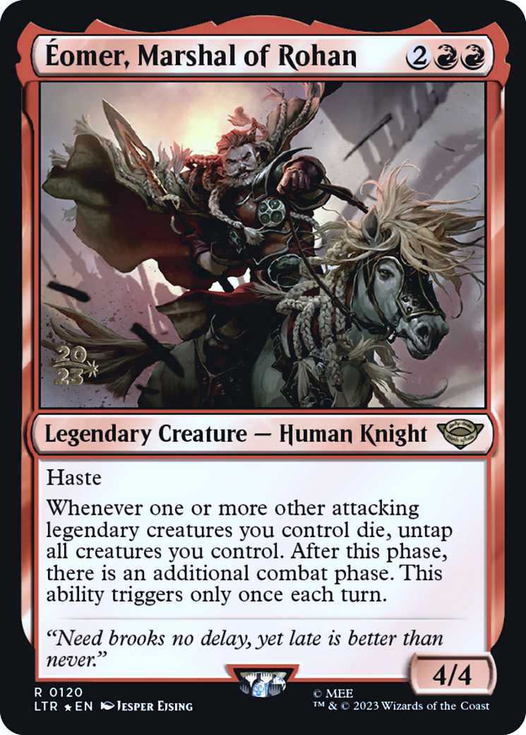 Eomer, Marshal of Rohan [The Lord of the Rings: Tales of Middle-Earth Prerelease Promos]-1