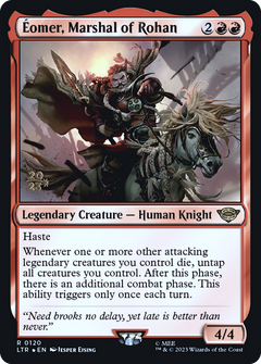 Eomer, Marshal of Rohan [The Lord of the Rings: Tales of Middle-Earth Prerelease Promos]-1