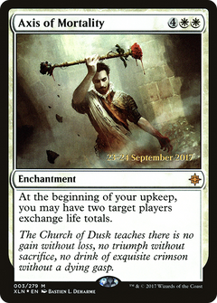 Axis of Mortality [Ixalan Prerelease Promos]-1