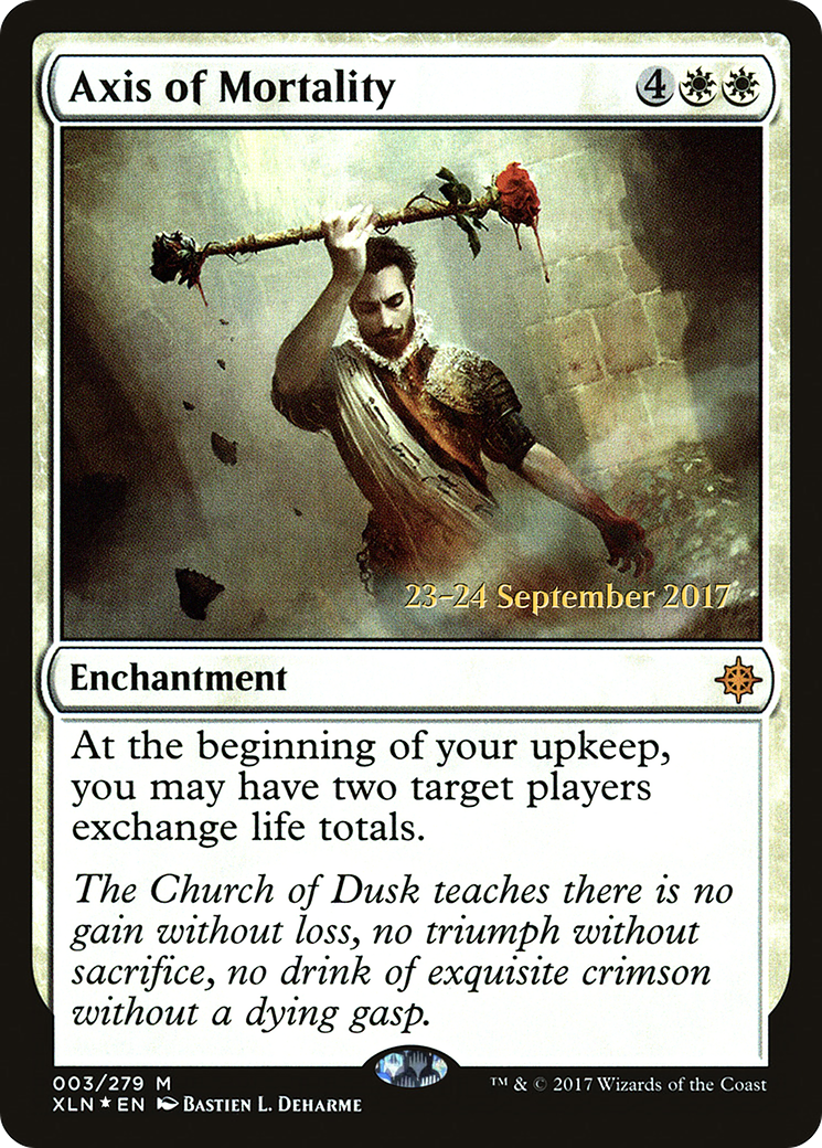Axis of Mortality [Ixalan Prerelease Promos]-1