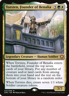 Torsten, Founder of Benalia [Dominaria United Commander]-1