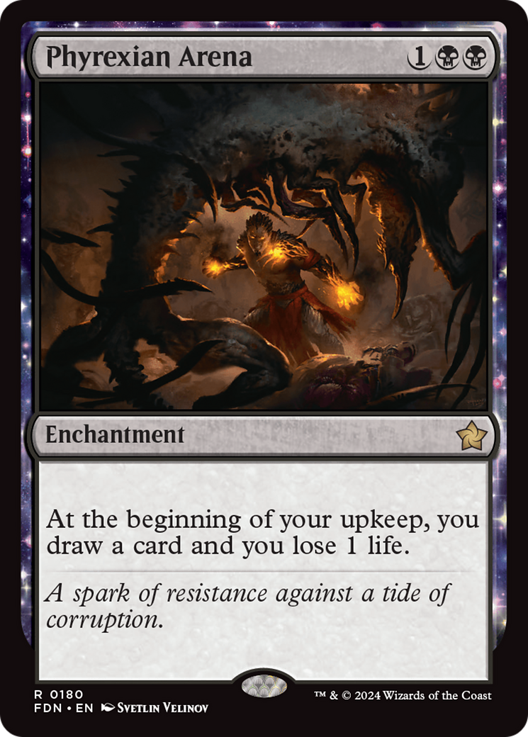 Phyrexian Arena [Foundations]-1