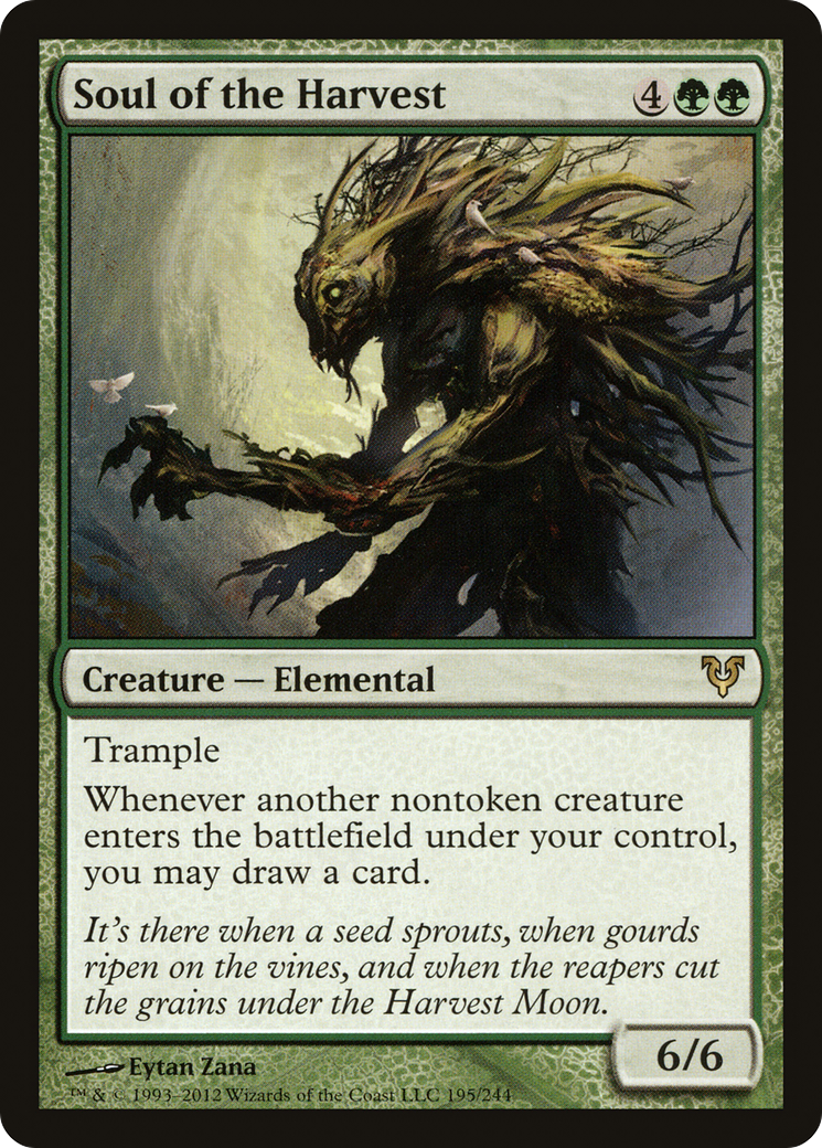 Soul of the Harvest [Avacyn Restored]-1