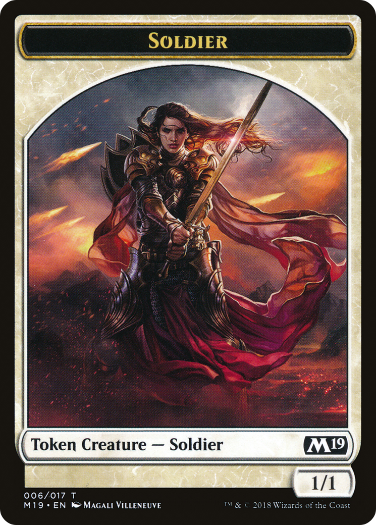 Soldier Token [Core Set 2019 Tokens]-1